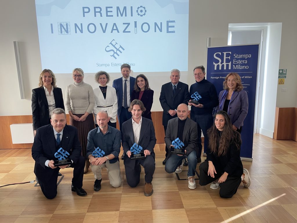 I premiati del Premio Innovazione SEmi a Milano, con Pieces of Venice tra le eccellenze del design italiano
